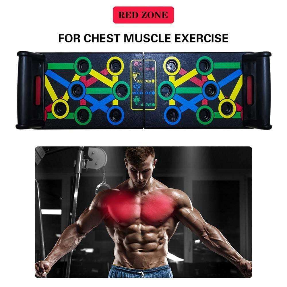 14 in 1 Push-Up Rack Board - Fitness Mallomo