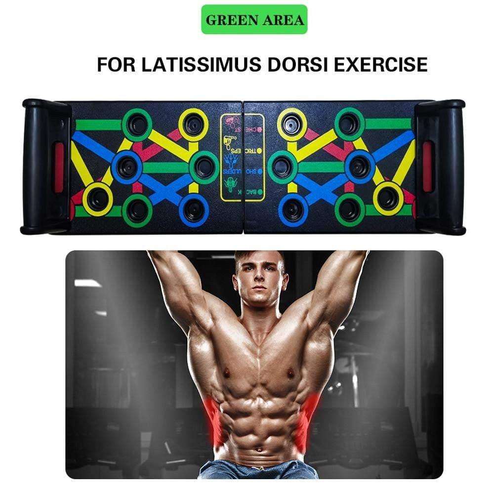 14 in 1 Push-Up Rack Board - Fitness Mallomo