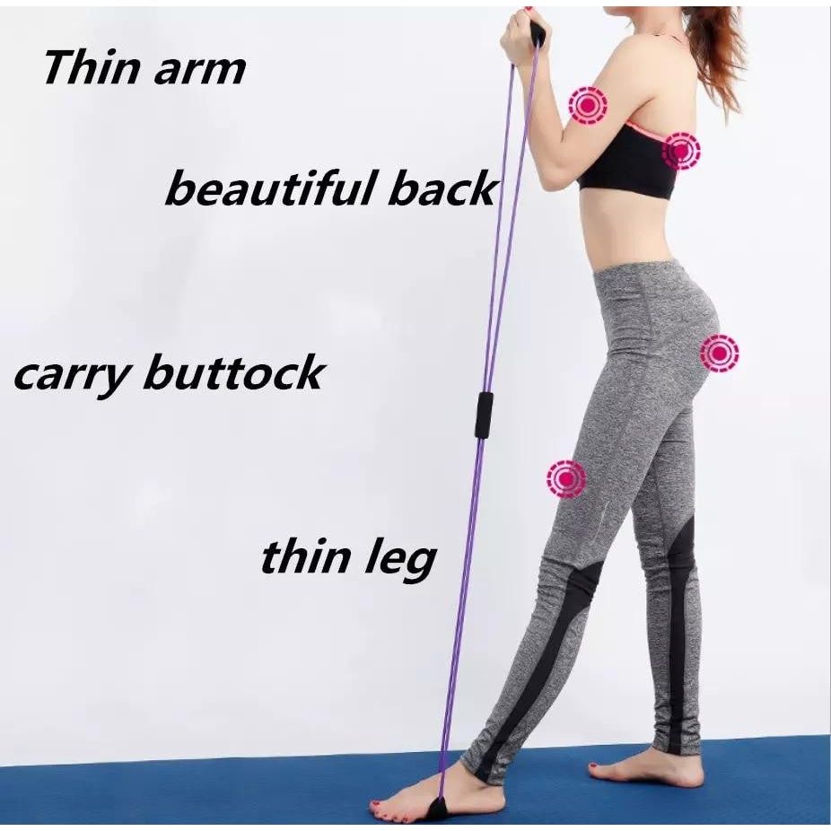 8 Word Chest Expander Band - Fitness Mallomo