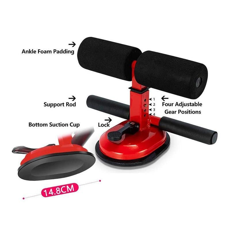 Ankle Support Sit Up Bar - Fitness Mallomo