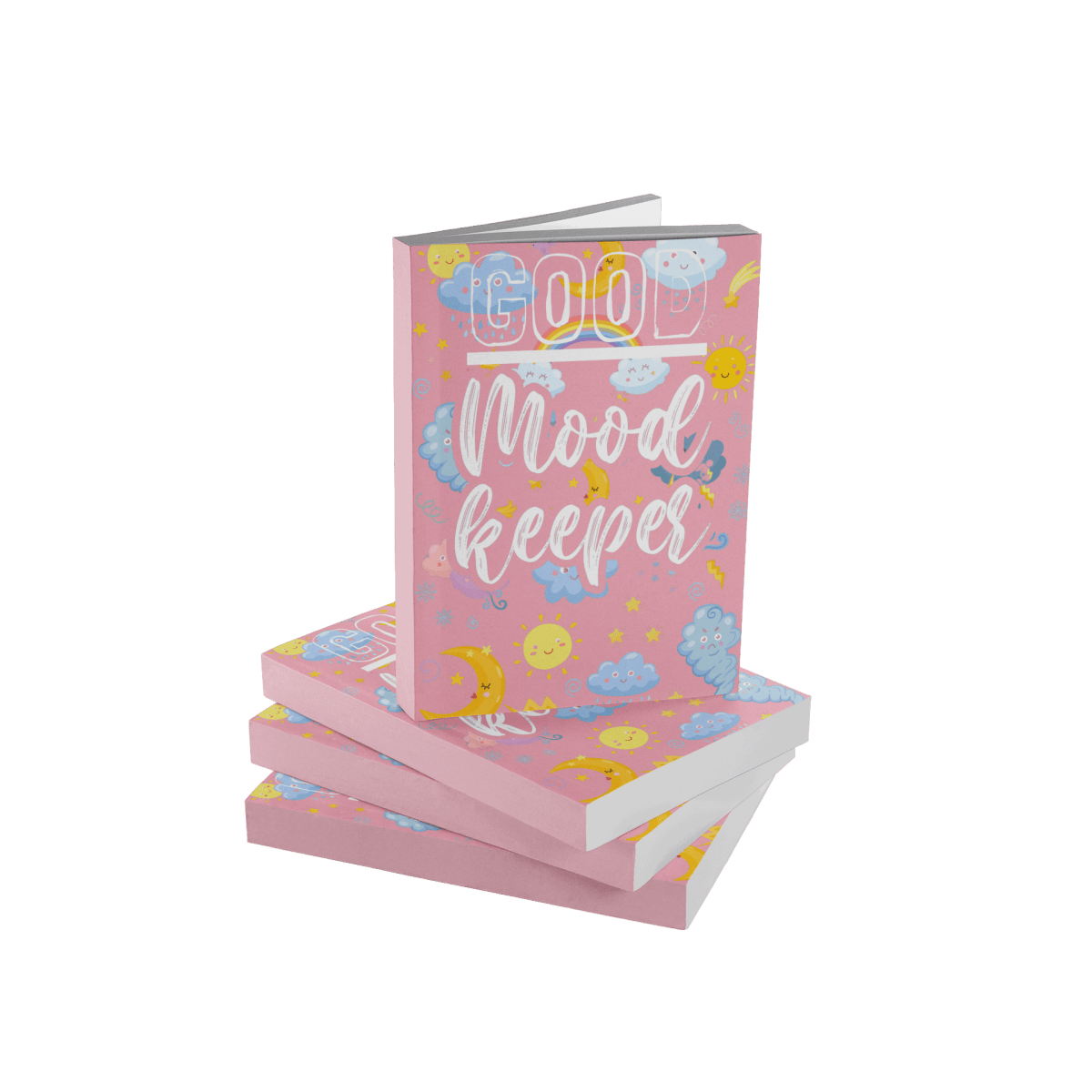 Bad Mood And Good Mood Daily Mood Notebook: The Mood & Mental Health Journal Moods and Emotions Tracker Notebook | - Fitness Mallomo