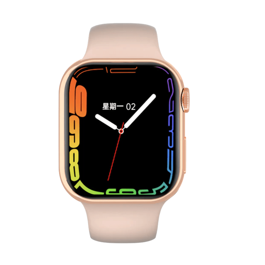 (Black) | i8W Pro Max Smartwatch For Adults | Women and Men ios Android Phone Call Smart watches - Fitness Mallomo