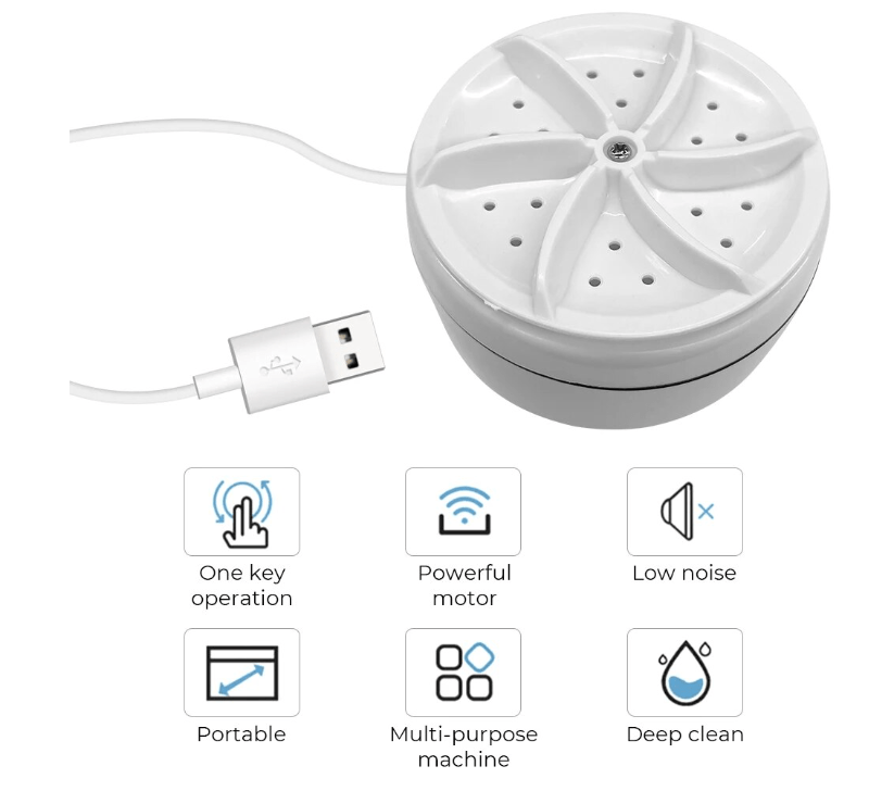BrilliShine: Portable USB-Powered Handheld Dishwasher || - Fitness Mallomo
