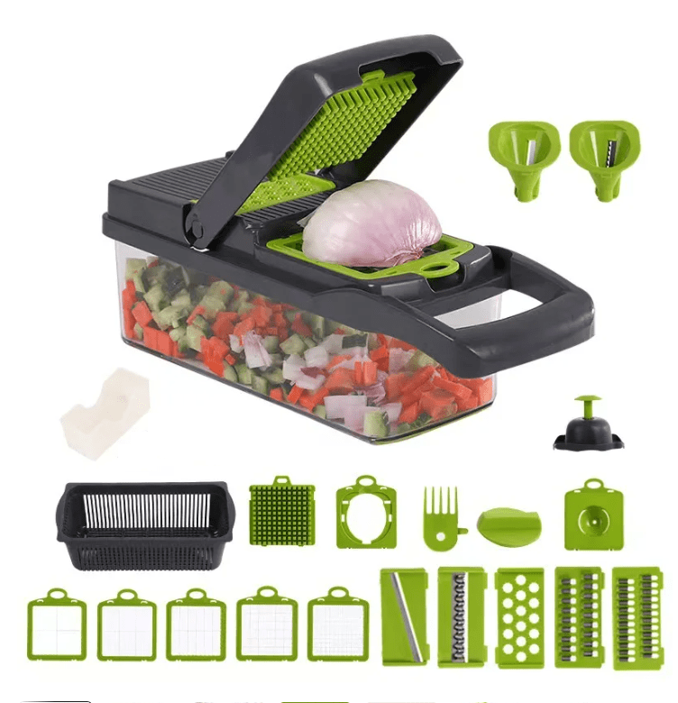 Culinary Symphony 21 - 1 | Multi-Cutting Kitchen Slicer - Fitness Mallomo