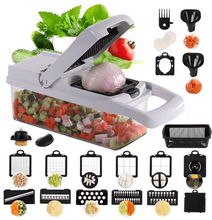 Culinary Symphony 21 - 1 | Multi-Cutting Kitchen Slicer - Fitness Mallomo