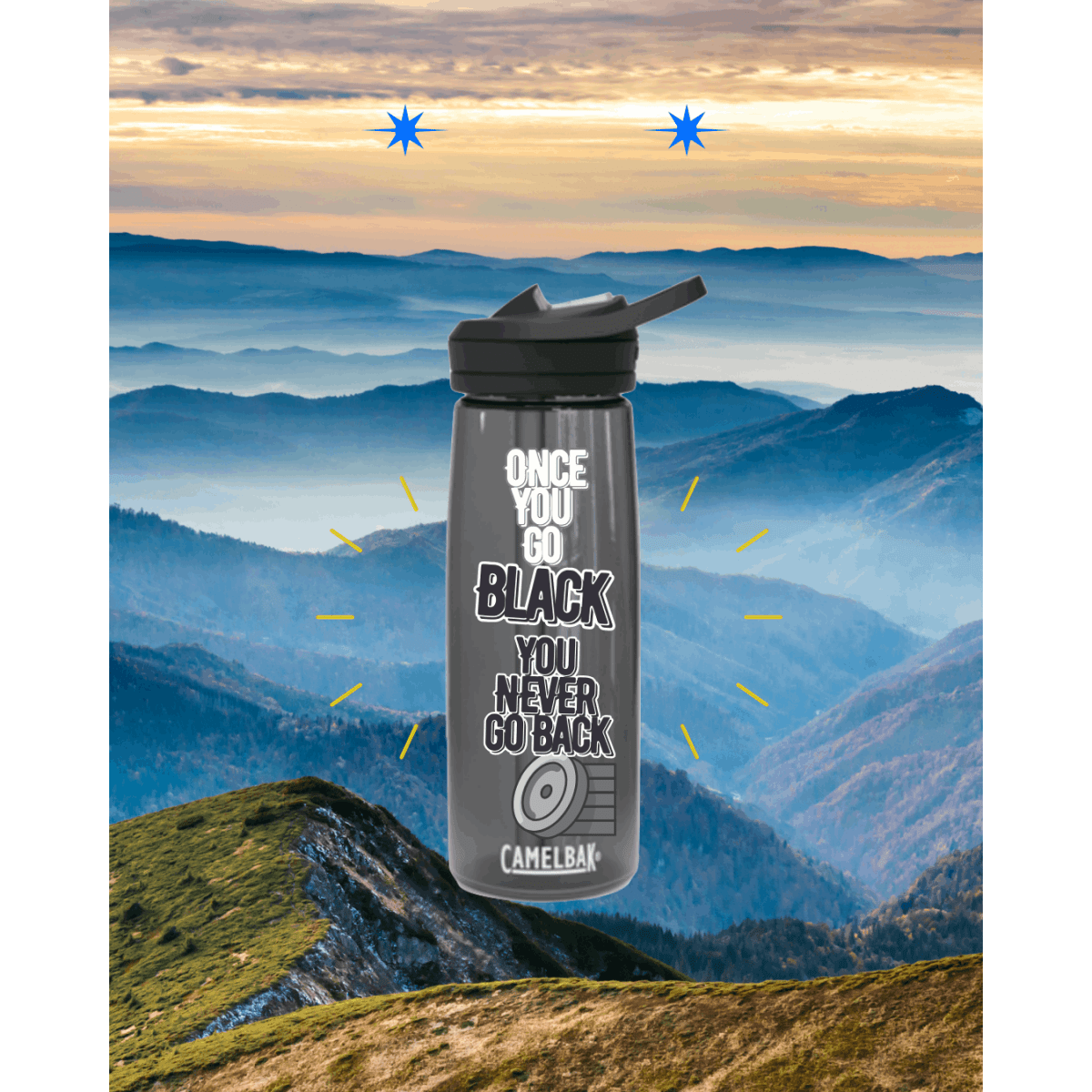 Once You Go Black - Fitness Mallomo