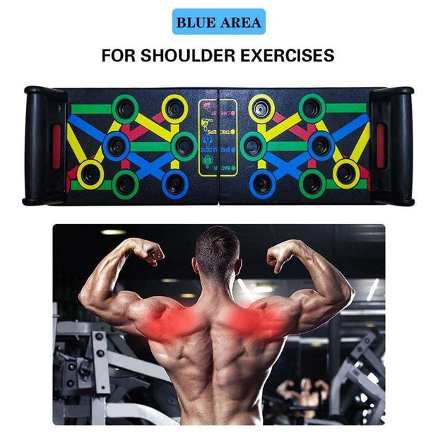 14 in 1 Push-Up Rack Board - Fitness Mallomo