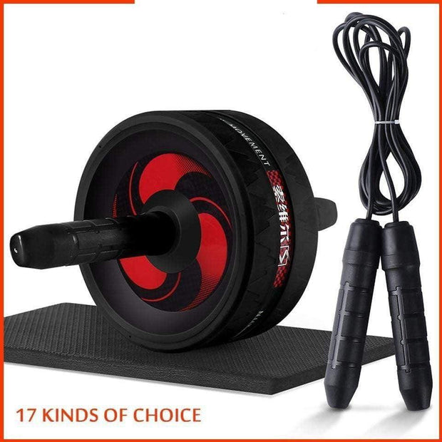 2 in 1 Ab Roller&Jump Rope - Fitness Mallomo