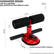 Ankle Support Sit Up Bar - Fitness Mallomo