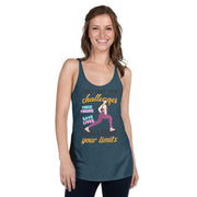 Don't Limit Your Challenges - Challenge Your Limits [Series 2: Thick Thighs ST2] | Elite - T Shirt For Girlfriend (Body Positive) - Fitness Mallomo