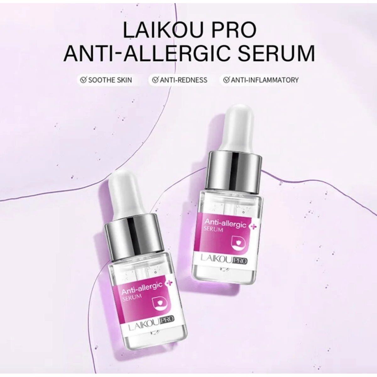 Laikou Anti-Allergenic Face Serum | Sleep, Rejuvenate, Restore, Wrinkle Reducer - Fitness Mallomo