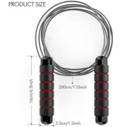 Tangle-Free Jumping Rope - Fitness Mallomo
