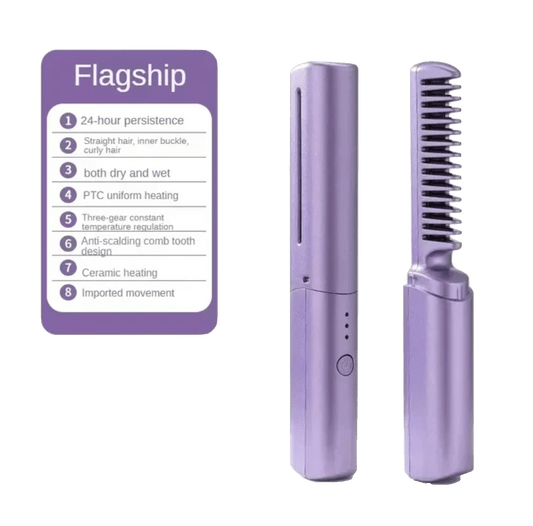 The Ulti-Wireless & Portable Hair Straightener | - Fitness Mallomo